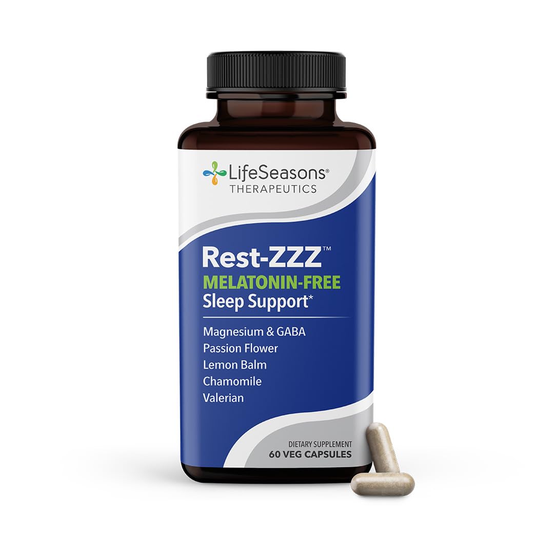 LifeSeasons Rest-ZZZ botella muestra el envase para descanso natural