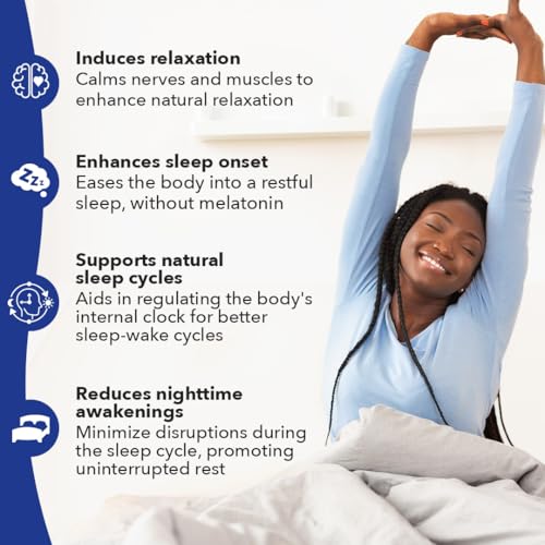 LifeSeasons Rest-ZZZ etiqueta frontal destaca apoyo suave para relajación nocturna