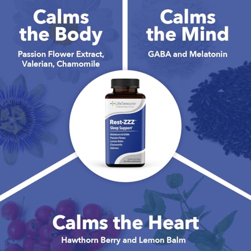 LifeSeasons Rest-ZZZ, toma de 30 minutos antes de dormir.