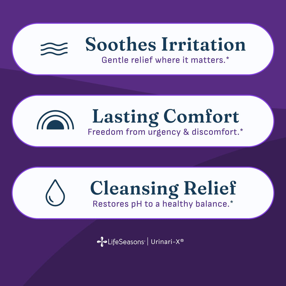 LifeSeasons Urinari‑X cápsula cerca, textura nítida y facilidad de ingestión