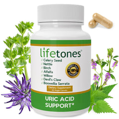 Life Tones primer plano de cápsula destacando fórmula vegetal