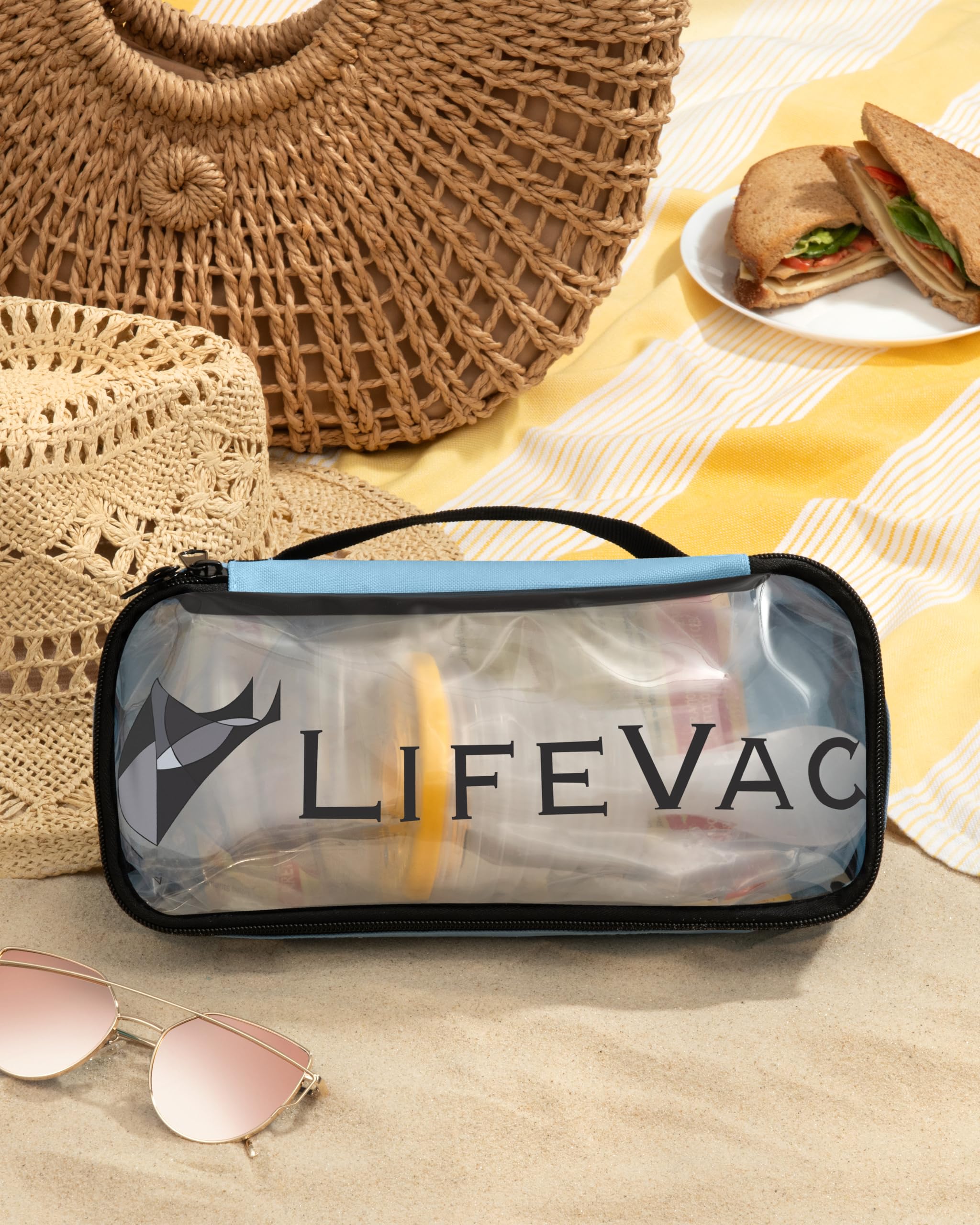 LifeVac detalle de la válvula unidireccional para sujeción segura