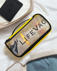 LifeVac etiqueta de instrucciones clara, orientación rápida para usuario