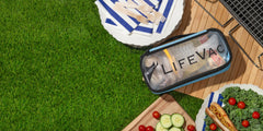 LifeVac válvula unidireccional en detalle que asegura succión controlada