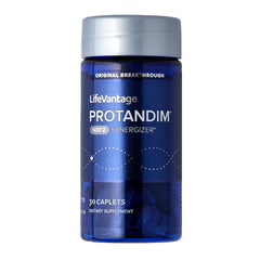 LifeVantage Protandim envase frontal mostrando presentación y beneficio antioxidante
