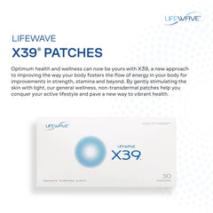 LifeWave X39 parche colocado en brazo demostrando uso diario y comodidad