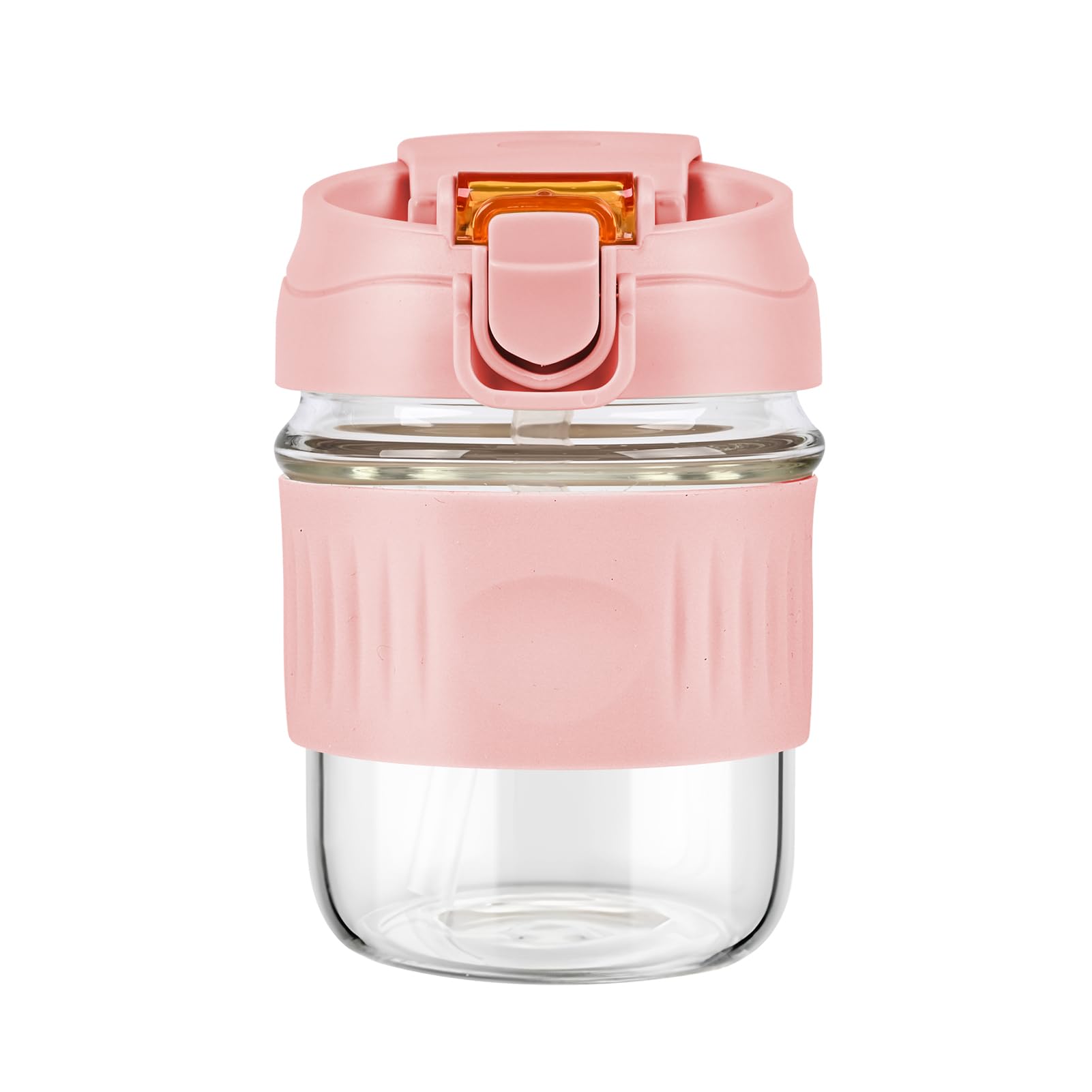LifmPlay vista frontal del shaker de vidrio borosilicato con cierre hermético