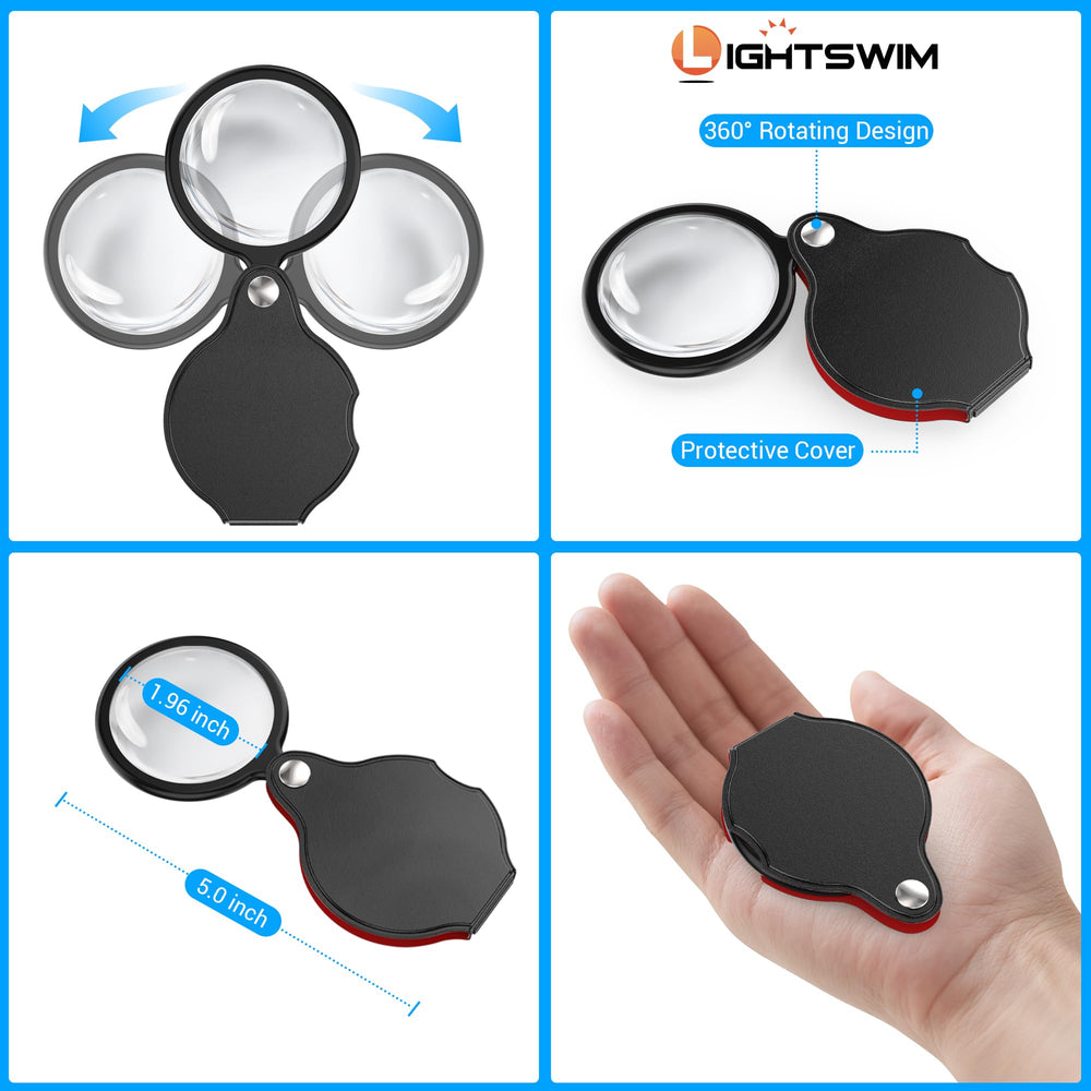 Lightswim puerto Type-C conectado cargador, recarga rápida para uso prolongado