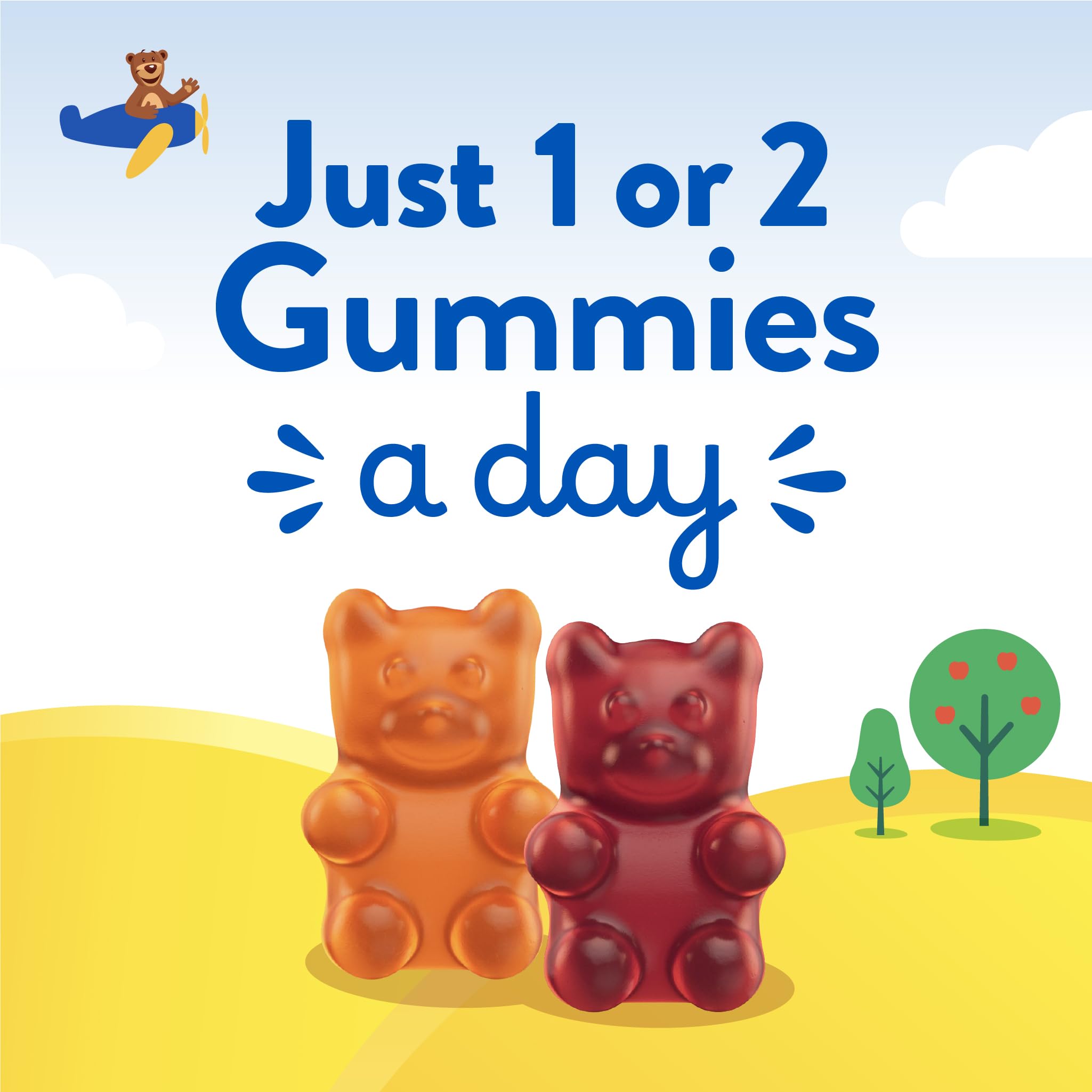 Lil Critters etiqueta con información nutricional clara y beneficios