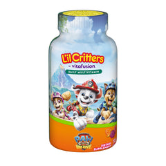 Lil Critters empaque frontal Paw Patrol mostrando 190 gomitas y atractivo visual