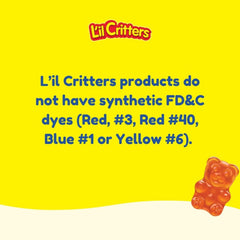 Lil Critters familia en cocina incorporando vitamina en rutina diaria