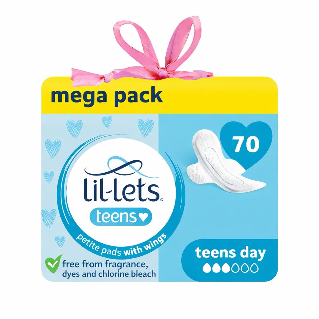 Lil-Lets embalaje frontal mostrando cantidad y formato, transmite seguridad