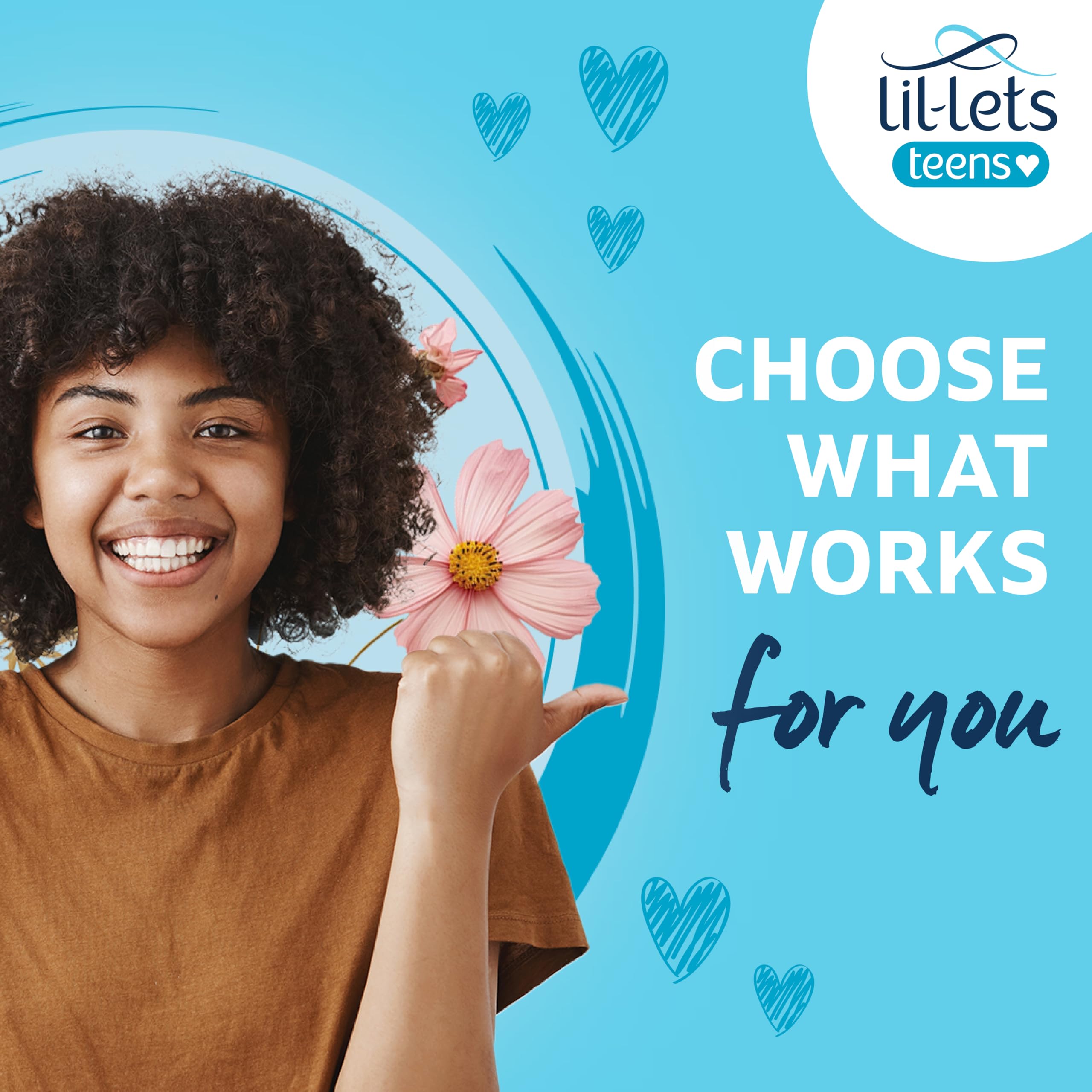 Lil-Lets etiqueta de ingredientes sin fragancias, tranquilidad para pieles sensibles