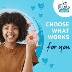 Lil-Lets etiqueta de ingredientes sin fragancias, tranquilidad para pieles sensibles