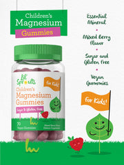 Lil' Sprouts etiqueta nutricional visible para verificar ingredientes y pureza