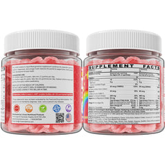 LILICARE tabla nutricional destacando calcio, D3 y K2 por porción