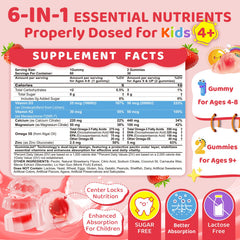 LILICARE corte transversal de gomita mostrando núcleo líquido nutritivo
