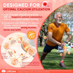 LILICARE gomita en mano para comparar tamaño y facilitar la toma diaria