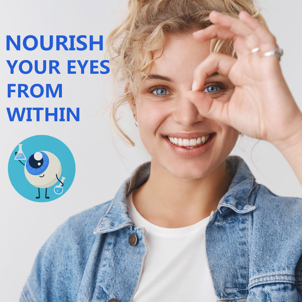 LILICARE ingredientes botánicos (arándano, azafrán, goji) para nutrición ocular