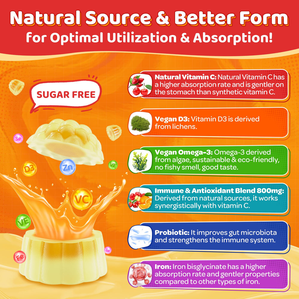 LILICARE presentación en naranja natural resaltando sabor agradable
