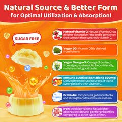 LILICARE presentación en naranja natural resaltando sabor agradable