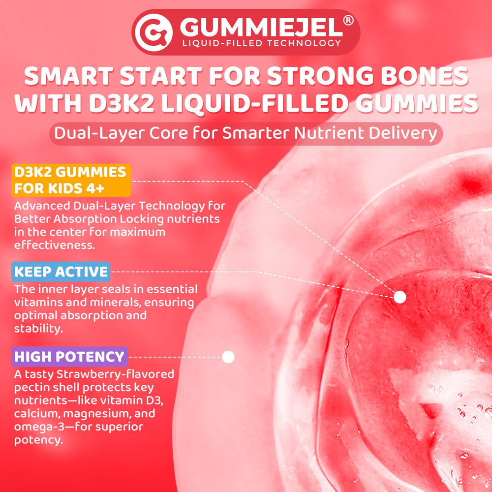 LILICARE niño tomando gomita para hábito saludable y conveniencia