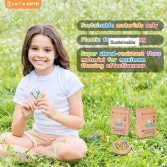 LILY & EDITH embalaje sin plástico, beneficio ecológico y compacto