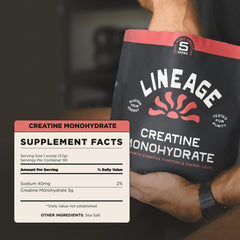 Lineage Provisions cuchara medidora con polvo listo para una toma rápida