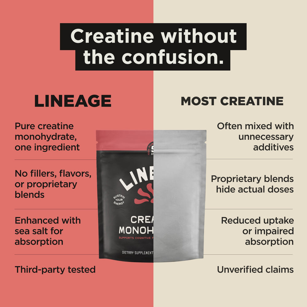 Lineage Provisions polvo disuelto en vaso para mezcla uniforme y sin grumos