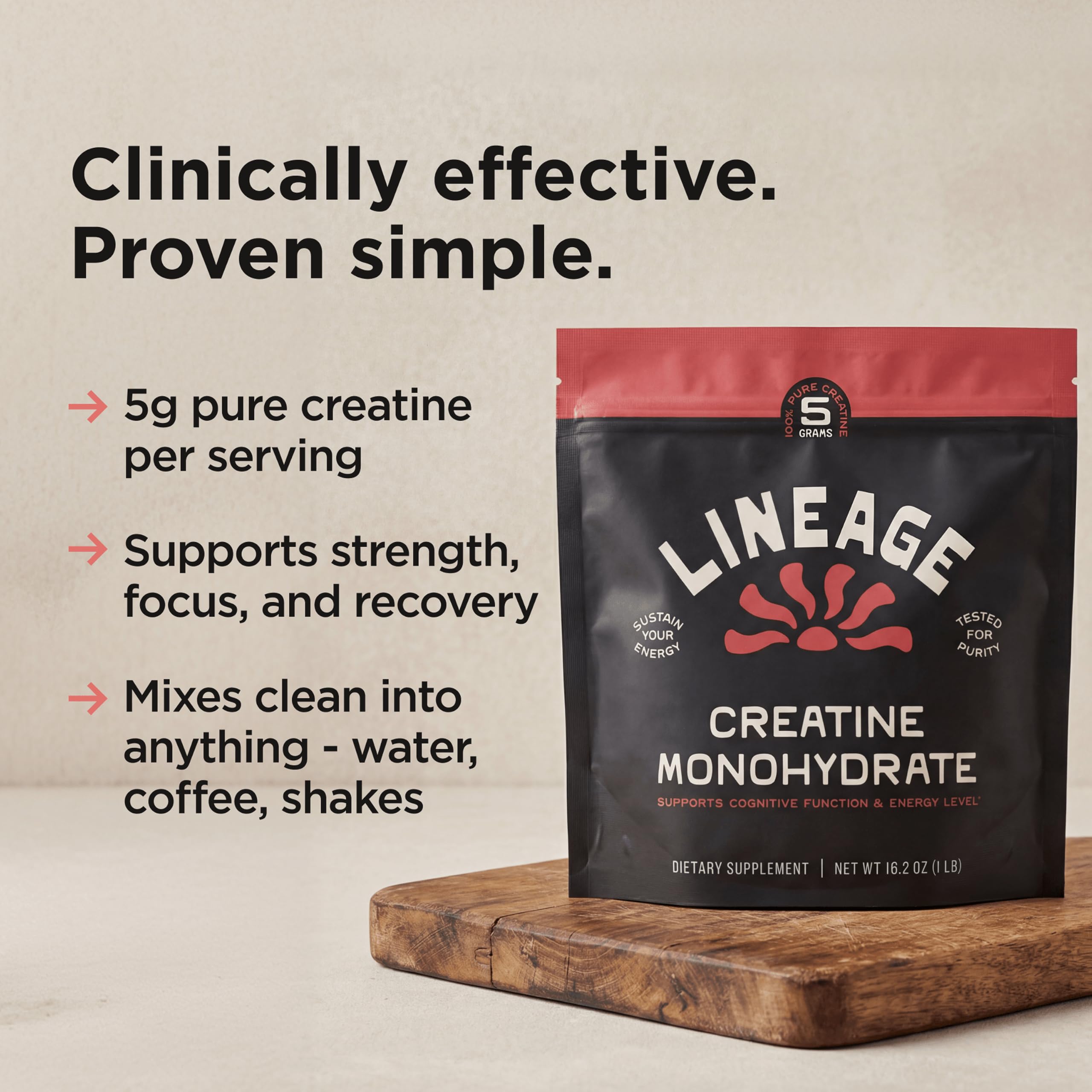 Lineage Provisions sal marina y polvo juntos destacando electrolitos naturales