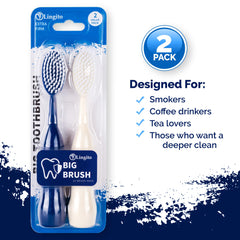 Lingito macro de cerdas extra firmes frotan manchas externas eficazmente