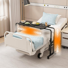 LINGMI mesa en uso sobre sillón reclinable, comodidad para trabajar