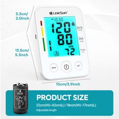 LinkSun contenido del paquete con monitor, manguito y manual