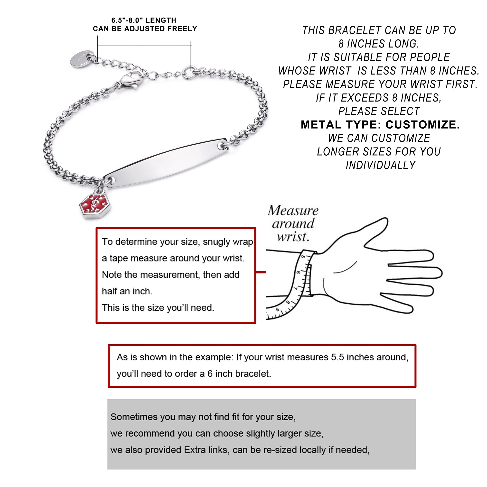LinnaLove pulsera puesta en muñeca femenina, elegante y práctica
