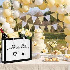 Liobelon bolsa colocada en una mesa de boda mostrando presentación cuidada