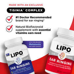 Etiqueta Lipo-Flavonoid ingredientes clave que apoyan oído interno