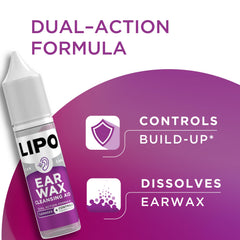 Lipo-Flavonoid jeringa de pera junto a regla para escala y enjuague controlado