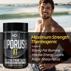 LIPORUSH uso en gimnasio promoviendo energía y enfoque