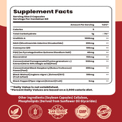 Lipovis etiqueta nutricional legible con dosis y compuestos clave