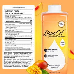 LiquaCel primer plano textura del concentrado para fácil mezcla
