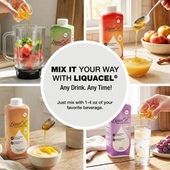 LiquaCel etiqueta nutricional enfocada en proteínas y aminoácidos