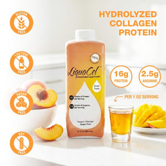 LiquaCel porción de 1 oz servida en vaso para dosificación precisa