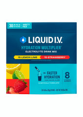 Liquid I.V. polvo del sobre para mezcla rápida y textura fina