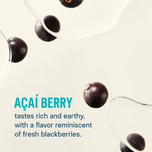 Liquid I.V. sobre individual Açaí Berry abierto listo para mezclar y usar