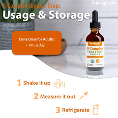 LIQUIDHEALTH botella junto a objetos cotidianos para mostrar tamaño compacto