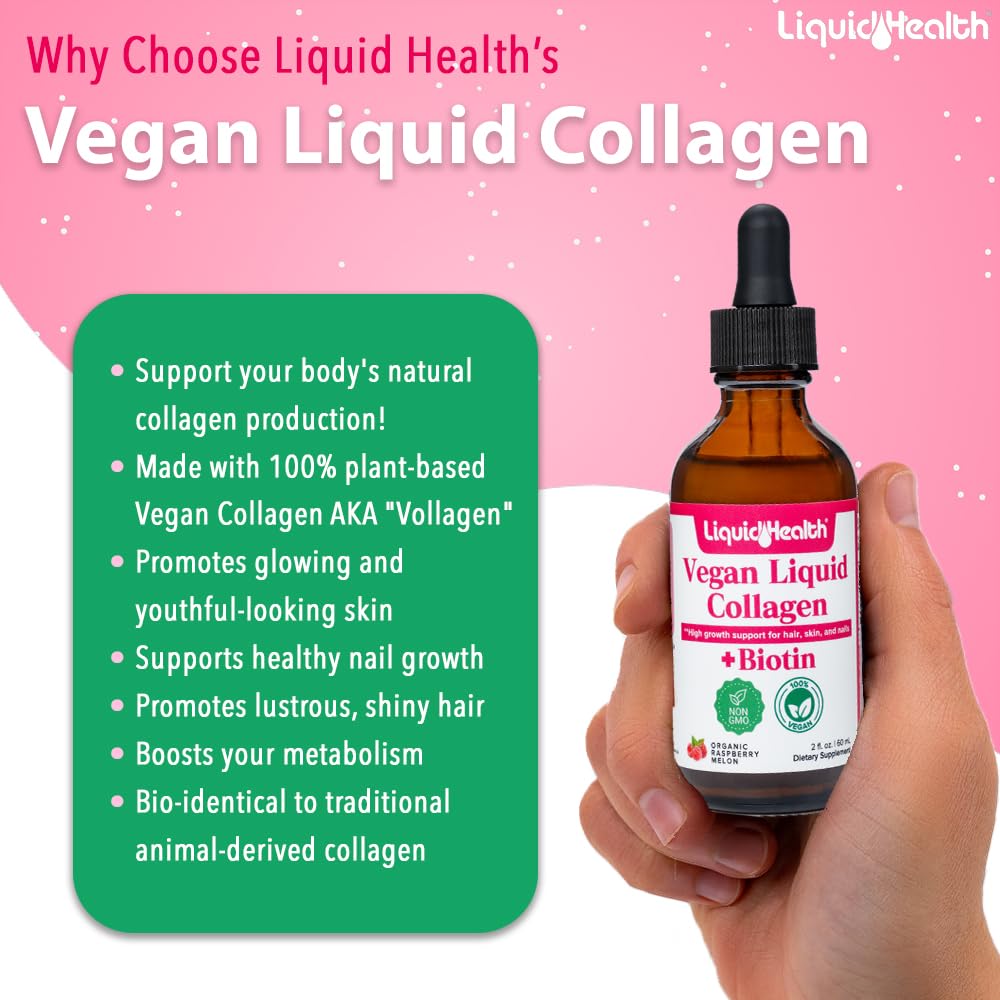 LIQUIDHEALTH gotas sobre cuchara indicando uso directo o mezcla