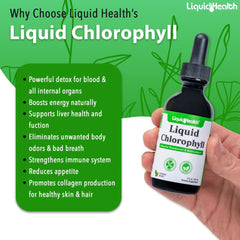 LIQUIDHEALTH textura líquida verde en primer plano, aspecto natural y concentrado