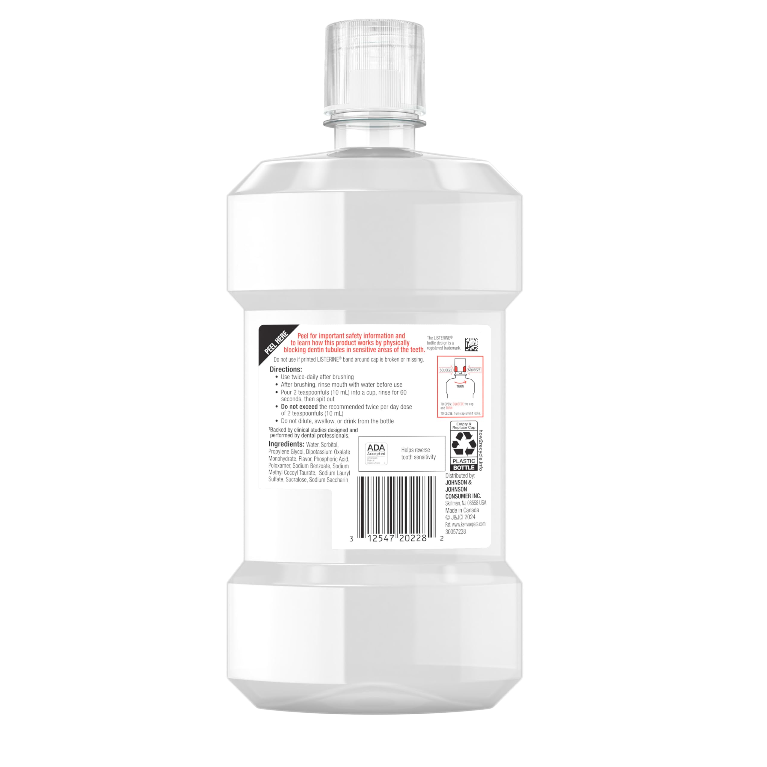 Escena de baño con Listerine integrándose en rutina diaria de higiene