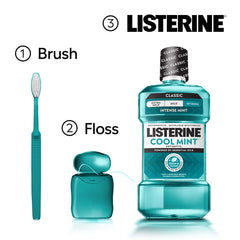 Detalle de aceites esenciales Listerine que respaldan la acción antiséptica