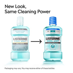 Listerine tapa y vaso medidor para una dosificación precisa y segura